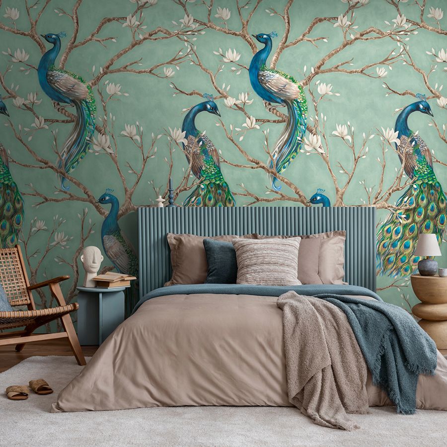 Living Walls 4 Design Panel | 792239 Peacock