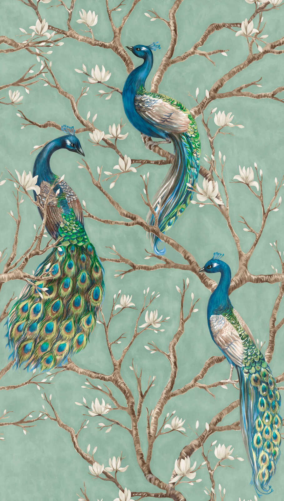 Living Walls 4 Design Panel | 792239 Peacock
