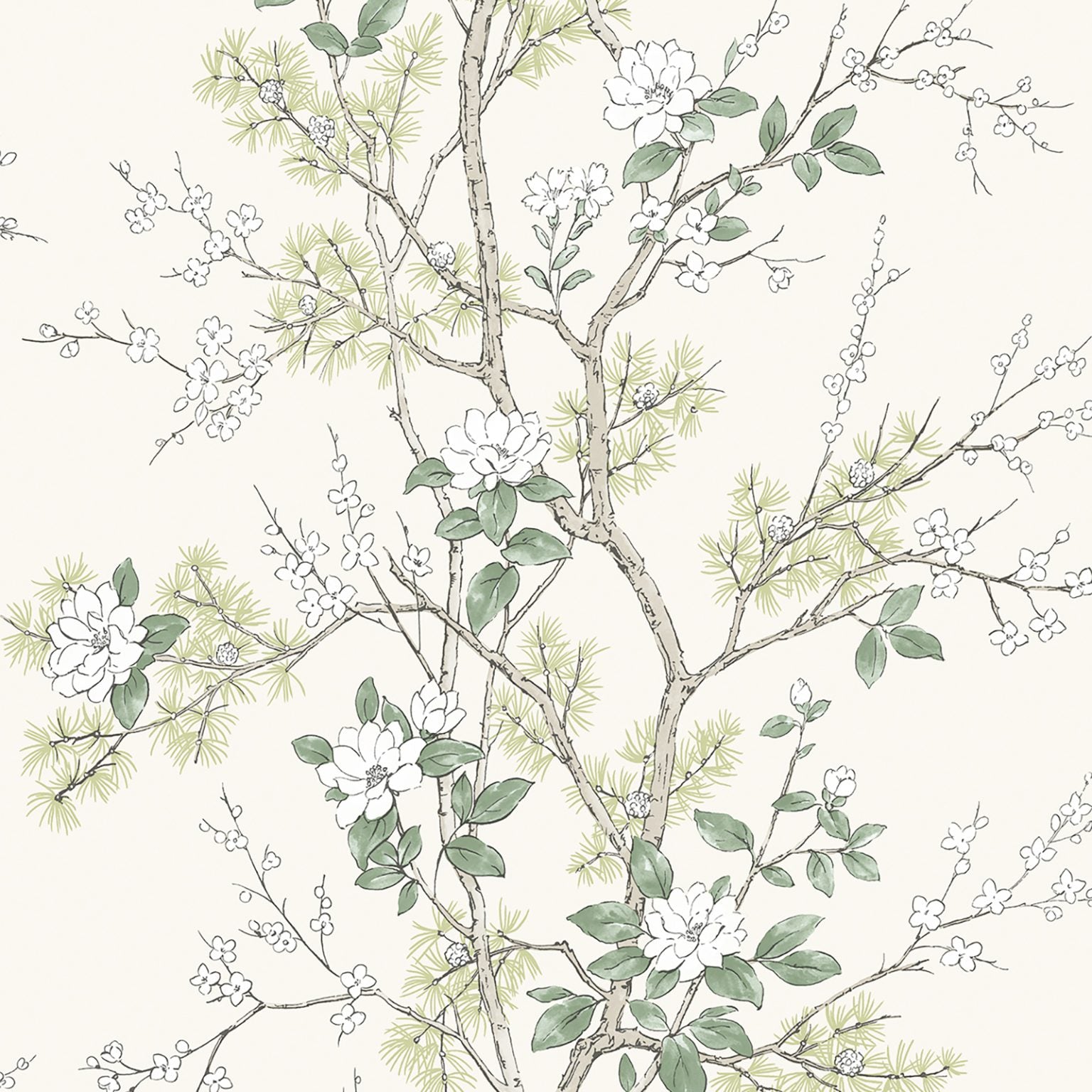 Sample - Bridget Floral Wallpaper | 750