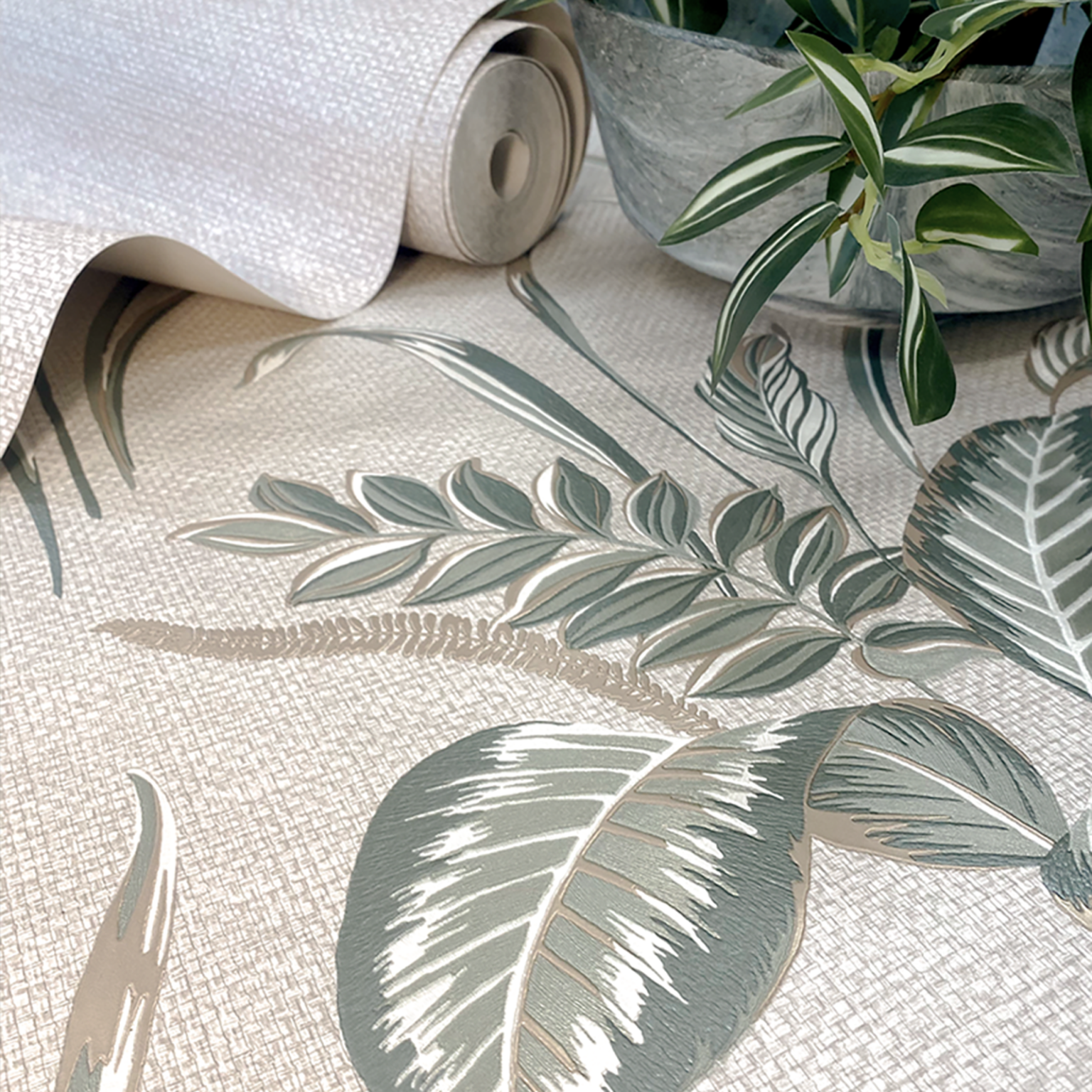 Palma Leaf Wallpaper | 9010